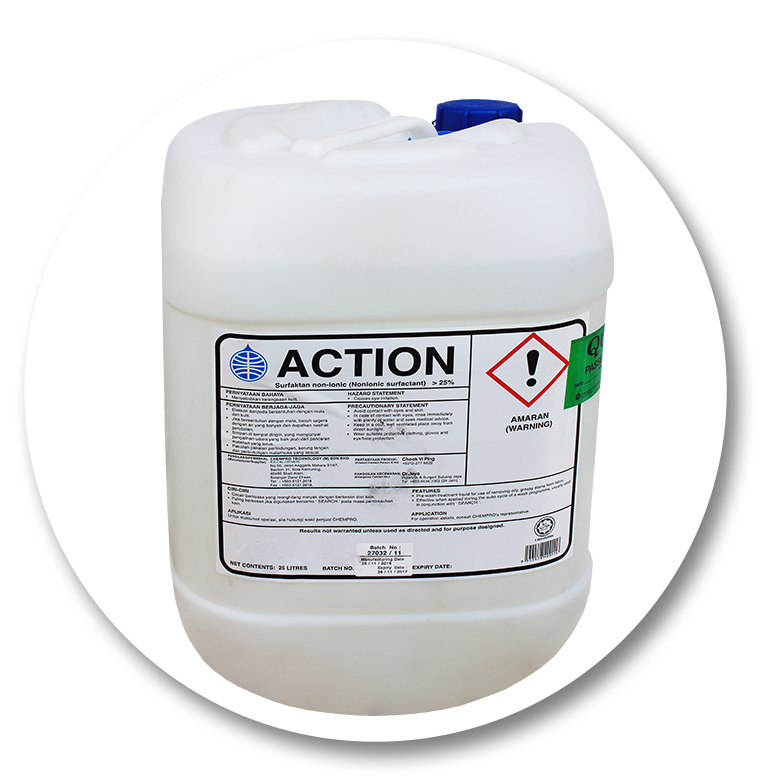 ACTION Laundry Chemicals
